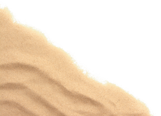 Closeup of sand of a beach or a desert