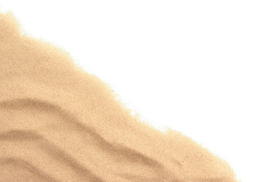 Closeup of sand of a beach or a desert