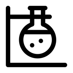 Chemical Flask Icon