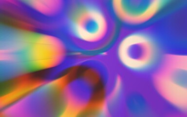 Futuristic and modern light refraction illustration background. Lens refraction effect. Colorful background design. Suitable for presentation background, book cover, poster, backdrop, website, etc.