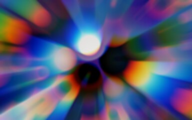 Futuristic and modern light refraction illustration background. Lens refraction effect. Colorful background design. Suitable for presentation background, book cover, poster, backdrop, website, etc.