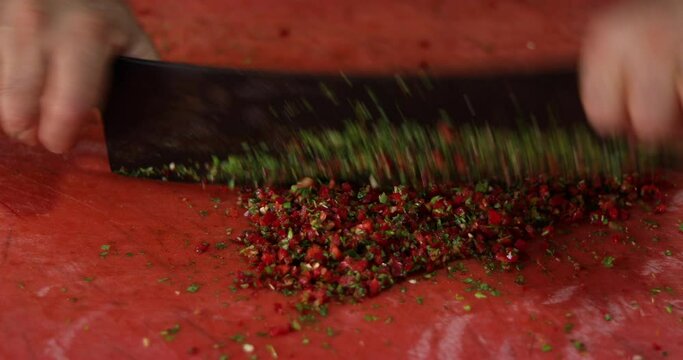 Turkish kebab lahmacun restaurant oven