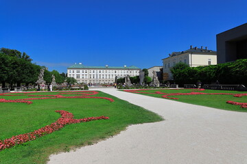 Travel to Austria. Salzburg. Mirabelle Gardens.