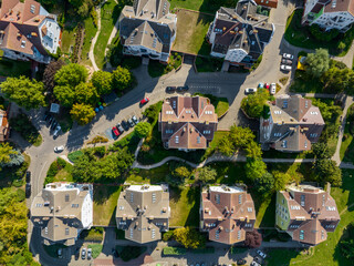 Poznan. Aerial View of Residential District of Poznan. Greater Poland Voivodeship. Poland. Europe. 