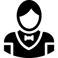 Butler Vector Icon 