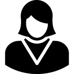 Girl Vector Icon 