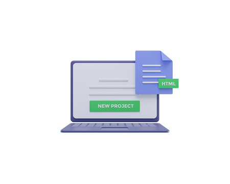 3D Render project web development or coding and programing