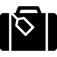 Suitcase Vector Icon