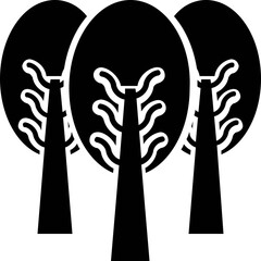 Forest Vector Icon