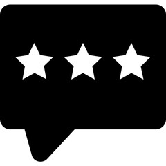 Ranking Glyph Vector Icon 