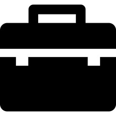 Portfolio Glyph Vector Icon 