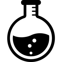Flask Vector Icon