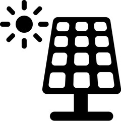 Solar Panel Vector Icon