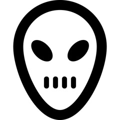 Fototapeta premium Danger Vector Icon