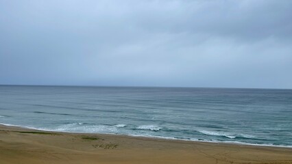 鳥取砂丘からの海