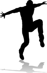 Street Dance Dancer Silhouette