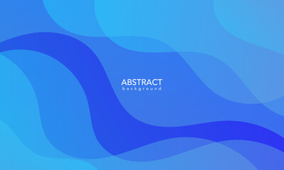 background with waves, Abstract blue background with waves, abstract blue background, blue background, Blue banner