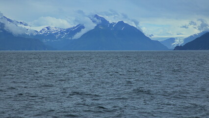 Landscape in Kenai Fjords National Park in Alaska, United States,North America
