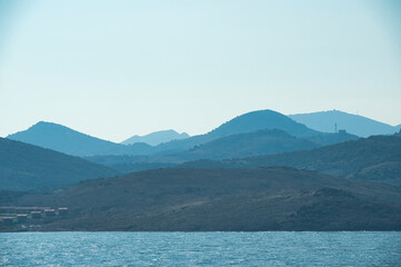 Gokceada Island located in Aegean Sea region. The island belongs to Turkey.