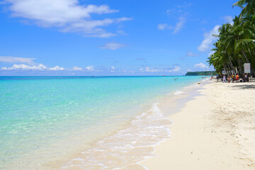 Obraz na płótnie Canvas White Beach, Boracay island, Philippines