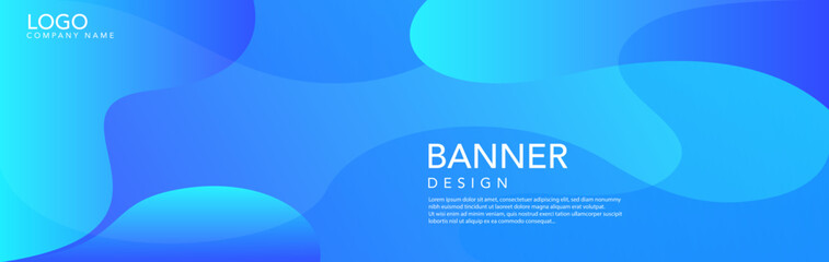 background with waves, Abstract blue background with waves, abstract blue background, blue background, Blue banner