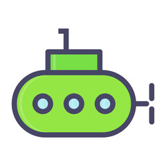 Submarine Icon