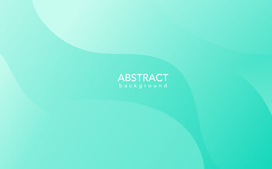 abstract Green background with waves