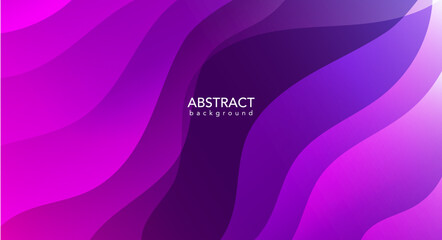 Abstract Purple background with waves