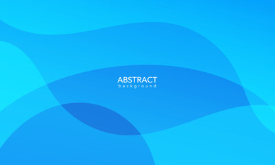 Abstract blue background with waves