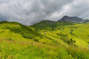 Fototapeta na wymiar Petersboden/Oberlech- Lech (Vorarlberg)
