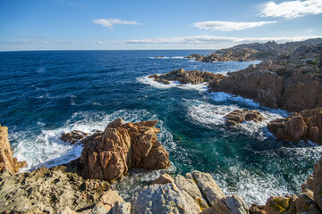 Spiaggia fossile a Caprera, Sardegna