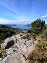 Hiking Trial Ulsetvarden  Geitanuken Åsane Bergen Norway