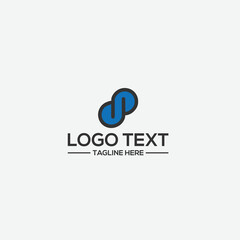 Letter S abstract logo design
