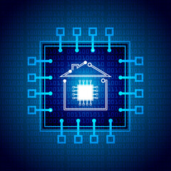 intelligente haustechnik illustration