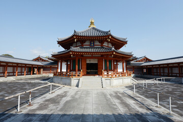 Fototapeta premium 薬師寺 玄奘塔 奈良県奈良市西ノ京町