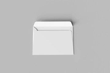 White Blank envelopes for design