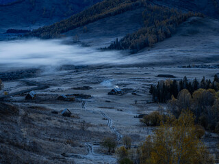 风景（中国、喀纳斯禾木）