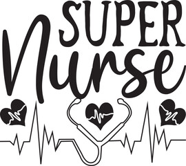Nurse svg design cut files