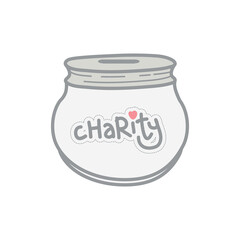 Charity And Donation Box Share The Love Humanity