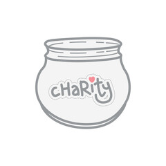 Charity And Donation Box Share The Love Humanity