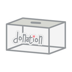 Charity And Donation Box Share The Love Humanity