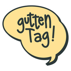 Gutten Get Word Bubble Chat Symbol Logo Collection