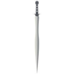 Long Sword Of Dwarf Sting One Handed Two Side Sharp Swords Weapon