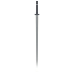 Needle Sword One Handed Two Side Sharp Classic Weapon