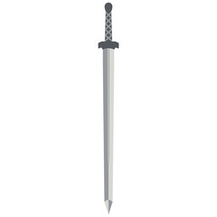 Sword One Handed Two Side Sharp Long Swords Knight Weapon