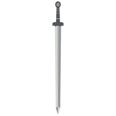 Sword One Handed Two Side Sharp Long Swords Knight Weapon