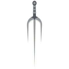 Trishula One Handed Trident Sai Sharp Tactical Weapon