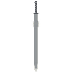 Warrior Sword Big Two Handed Two Side Sharp Big Swords Knight Weapon