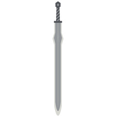 Warrior Sword Big Two Handed Two Side Sharp Big Swords Knight Weapon