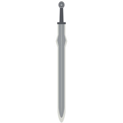 Warrior Sword Big Two Handed Two Side Sharp Big Swords Knight Weapon